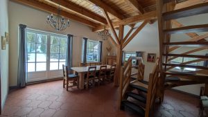 Blick in den großzügigen Essbereich 